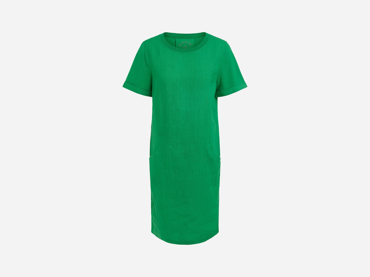 Bild 7 von Dress in linen patch in fern green | Oui