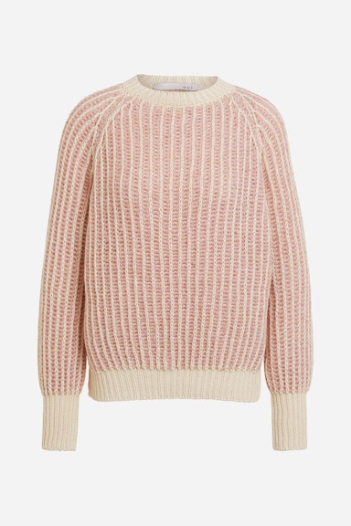 Bild 8 von Knitted jumper with raglan sleeve in rose white | Oui