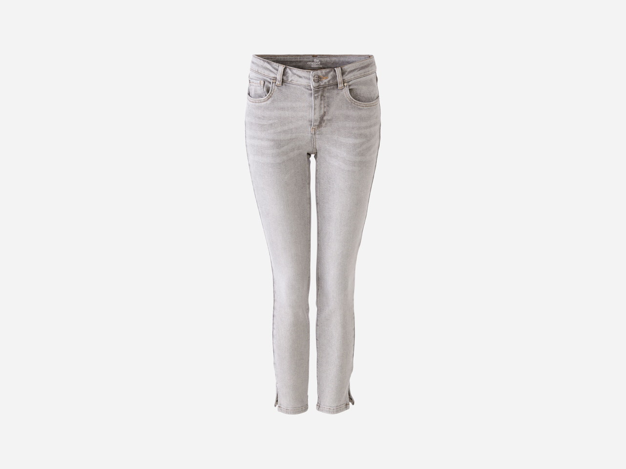 Bild 5 von Jeans THE CROPPED Skinny fit, cropped in grey denim | Oui