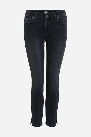 Bild 8 von Jeans THE CROPPED Skinny fit, cropped in darkgrey denim | Oui