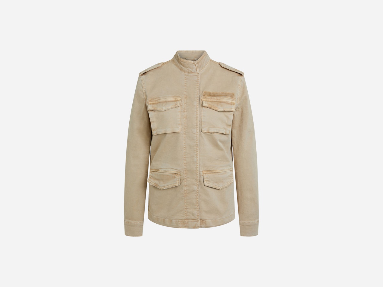 Bild 7 von Field jacket HARLOW garment Dyed in nut cream | Oui