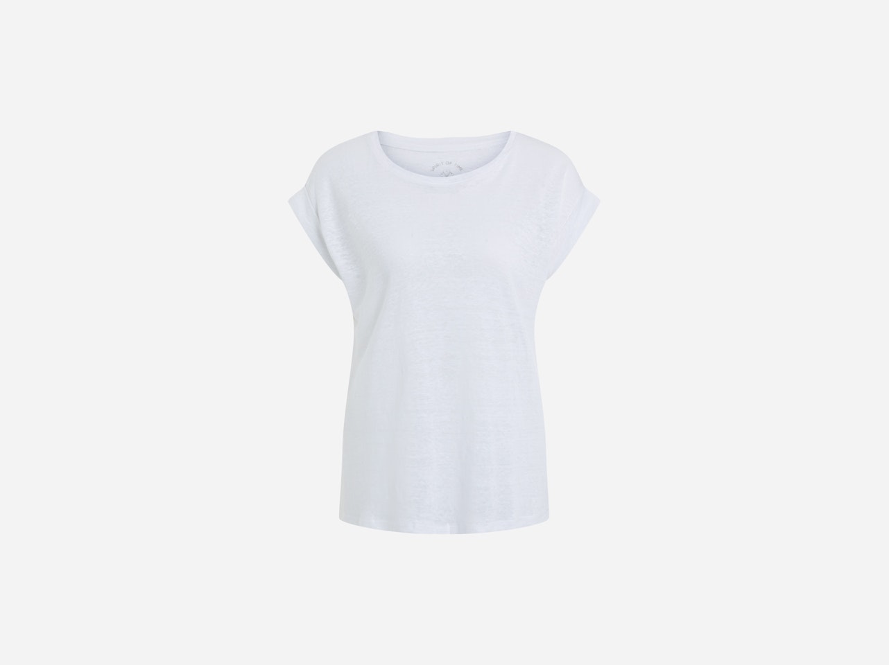 Bild 7 von T-shirt linen in optic white | Oui