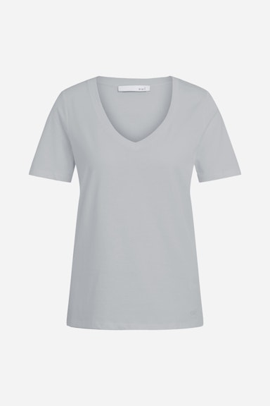 Bild 8 von CARLI Essential Shirt in Organic Cotton in light grey | Oui