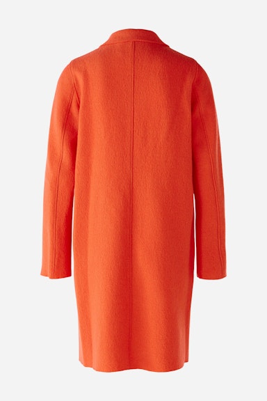 Bild 8 von MAYSON Coat boiled Wool - pure new wool in vermillion orange | Oui