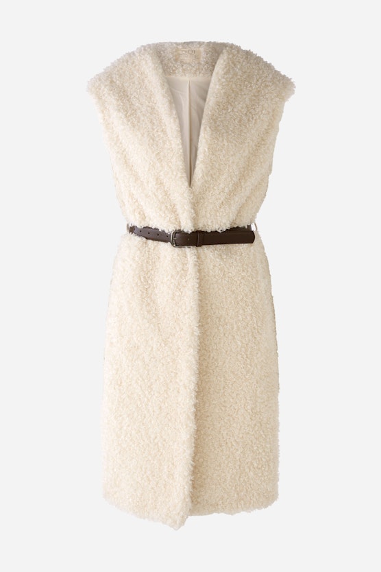 Waistcoat faux fur