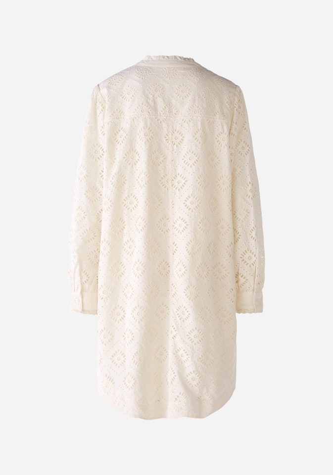 Bild 3 von Shirt blouse dress made from lace in a sporty style in gardenia | Oui