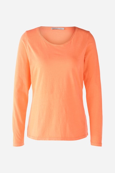 Bild 6 von Long-sleeved shirt made from organic cotton in shocking orange | Oui