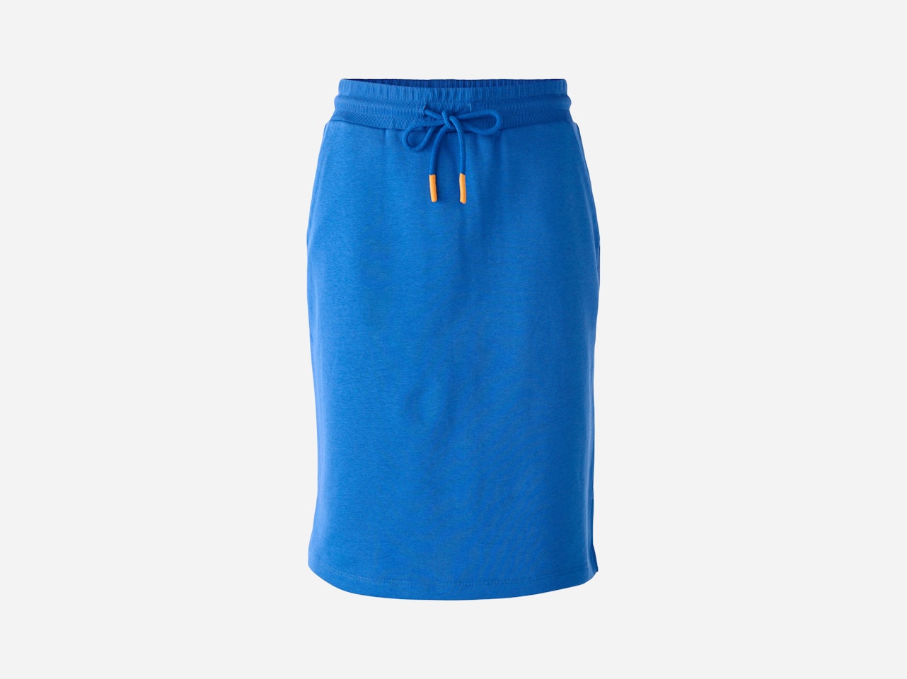 Bild 1 von Sweat skirt with pockets and small slits in blue lolite | Oui