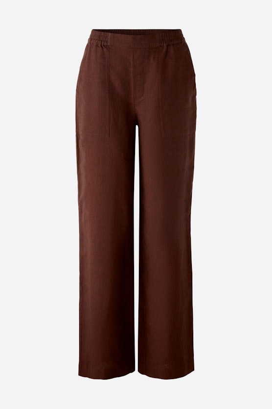 Linen trousers for hatching