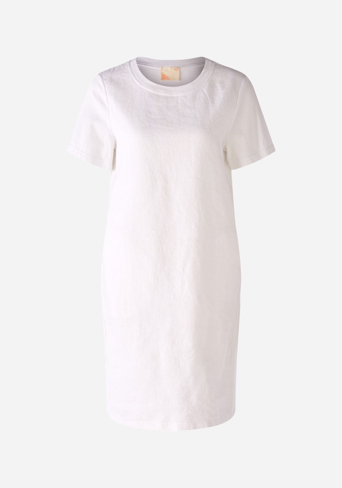 Bild 7 von Dress linen-cotton patch in optic white | Oui
