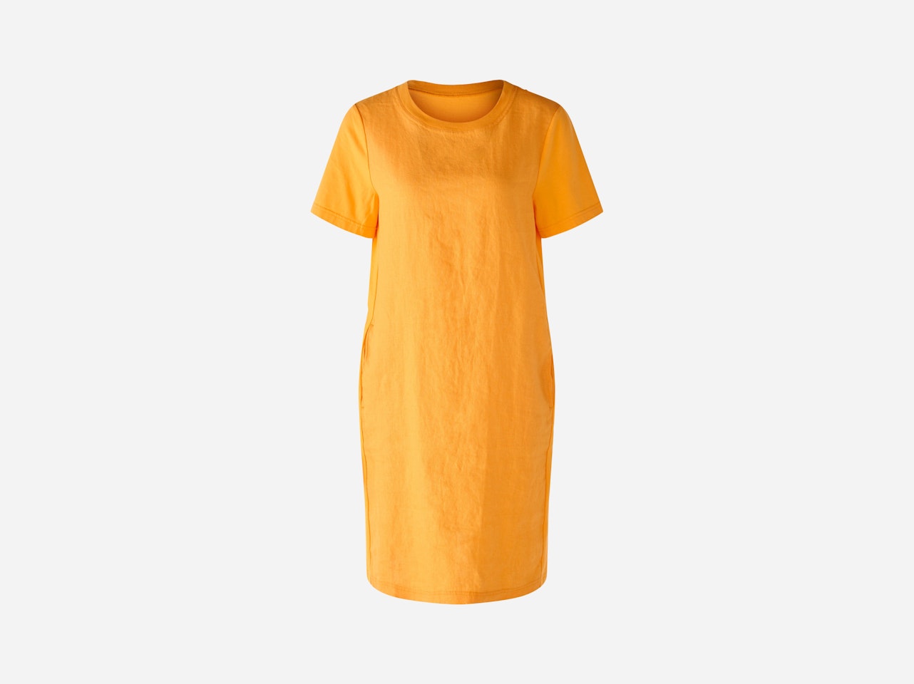 Bild 7 von Kleid Leinen-Baumwollpatch in flame orange | Oui