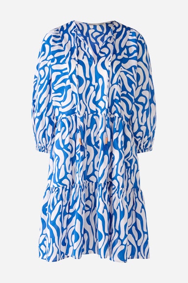 Bild 1 von Kleid aus 100% Baumwolle Voile in blue white | Oui