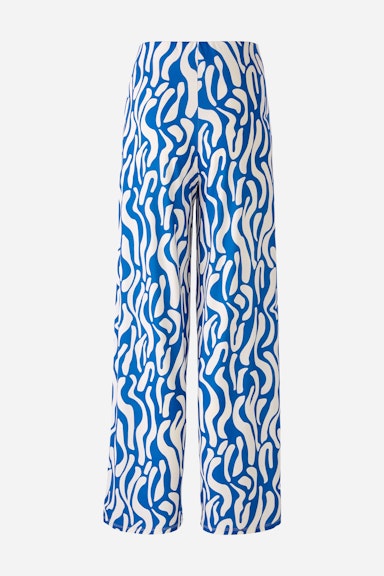 Bild 7 von Marlene trousers silky Touch in blue white | Oui