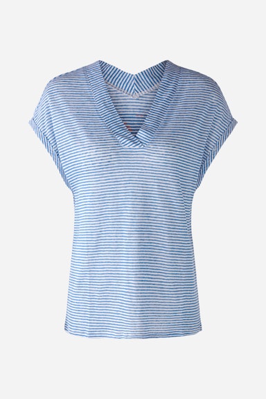 Bild 7 von T-Shirt 100% Leinen in lt blue white | Oui