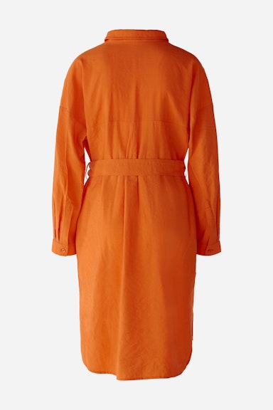 Bild 2 von Hemdblusenkleid mit Taillenbetonung in vermillion orange | Oui