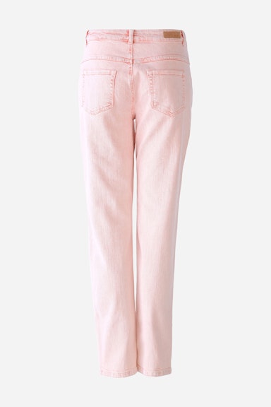 Bild 7 von Jeans tapered in cotton blend in rose orange | Oui