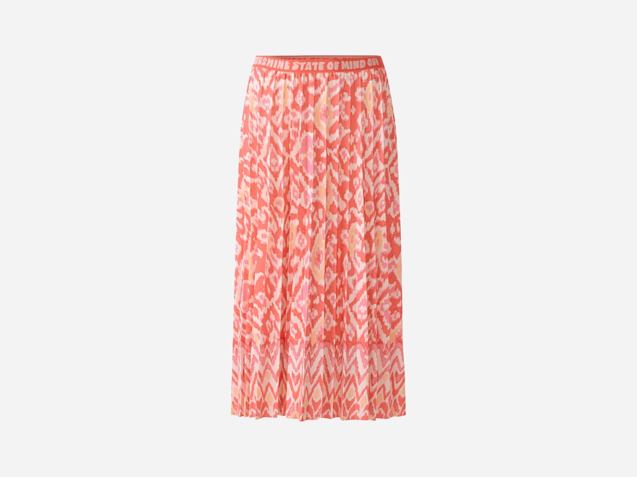 Bild 5 von Pleated skirt in Silky Touch in rose orange | Oui