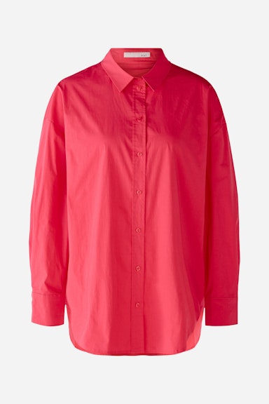 Bild 6 von Shirt blouse in cotton stretch quality in red | Oui