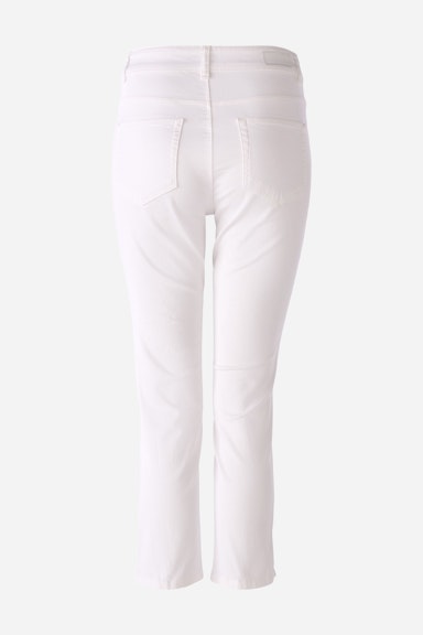 Bild 9 von Capri pants cotton stretch in optic white | Oui