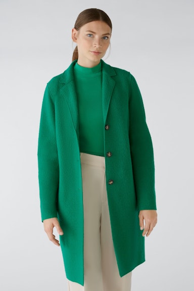 Bild 2 von MAYSON Coat boiled Wool - pure new wool in green | Oui