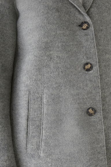 Bild 6 von MAYSON Coat boiled Wool - pure new wool in grey | Oui