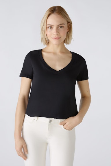Bild 3 von CARLI T-Shirt 100% Bio-Baumwolle in black | Oui