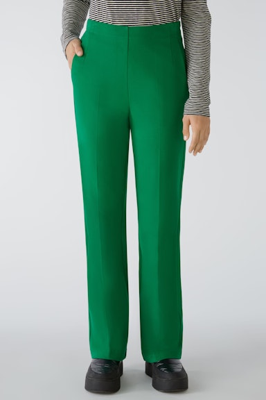 Bild 2 von Trousers heavy Jersey in green | Oui