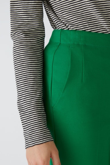 Bild 4 von Trousers heavy Jersey in green | Oui