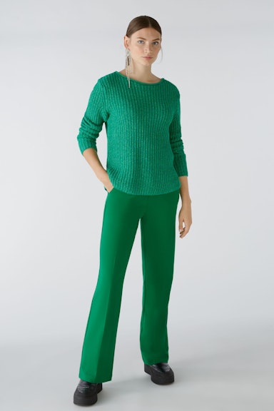 Bild 1 von Trousers heavy Jersey in green | Oui