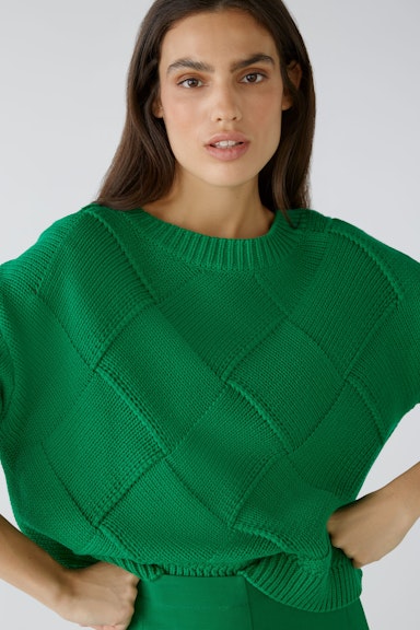 Bild 5 von Pullover Baumwollmischung in green | Oui