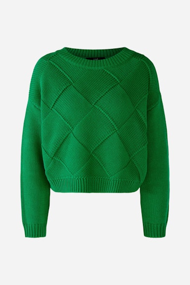 Bild 7 von Pullover Baumwollmischung in green | Oui