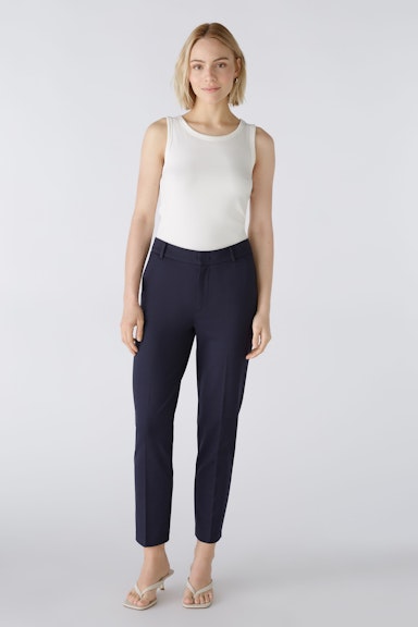 Bild 2 von FEYLIA Jersey trousers slim fit, cropped in darkblue | Oui
