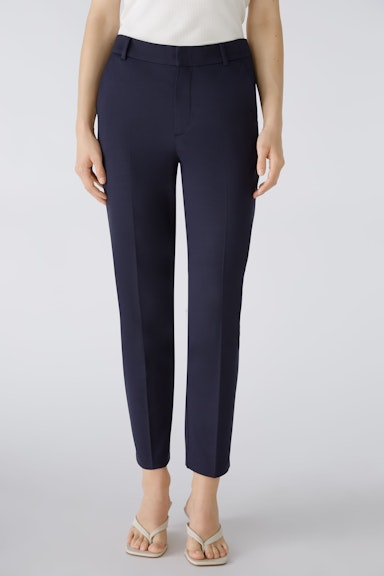 Bild 3 von FEYLIA Jersey trousers slim fit, cropped in darkblue | Oui