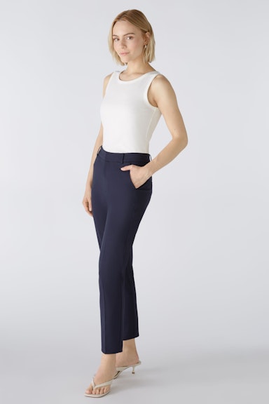 Bild 7 von FEYLIA Jersey trousers slim fit, cropped in darkblue | Oui