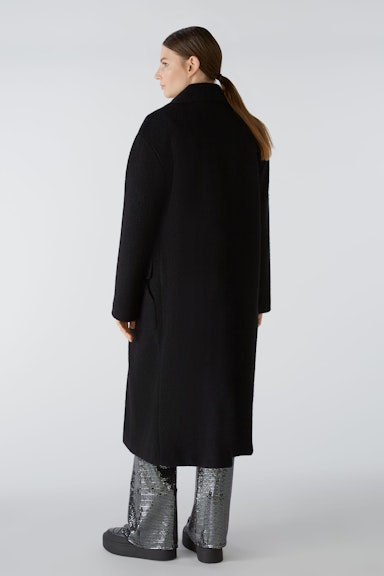Bild 3 von Mantel hochwertige, italienische Schurwolle in black | Oui