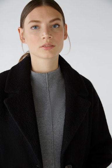Bild 4 von Coat high-quality, Italian new wool in black | Oui