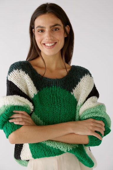 Bild 5 von Jumper with wool and mohair in lt green green | Oui