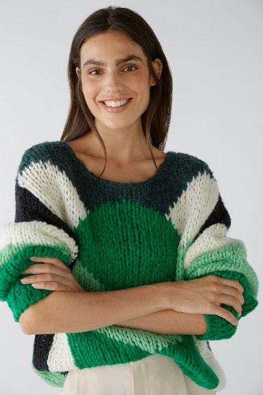 Bild 6 von Jumper with wool and mohair in lt green green | Oui