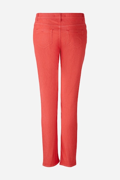 Bild 2 von BAXTOR cropped Jeggings  mid waist, slim fit in chinese red | Oui