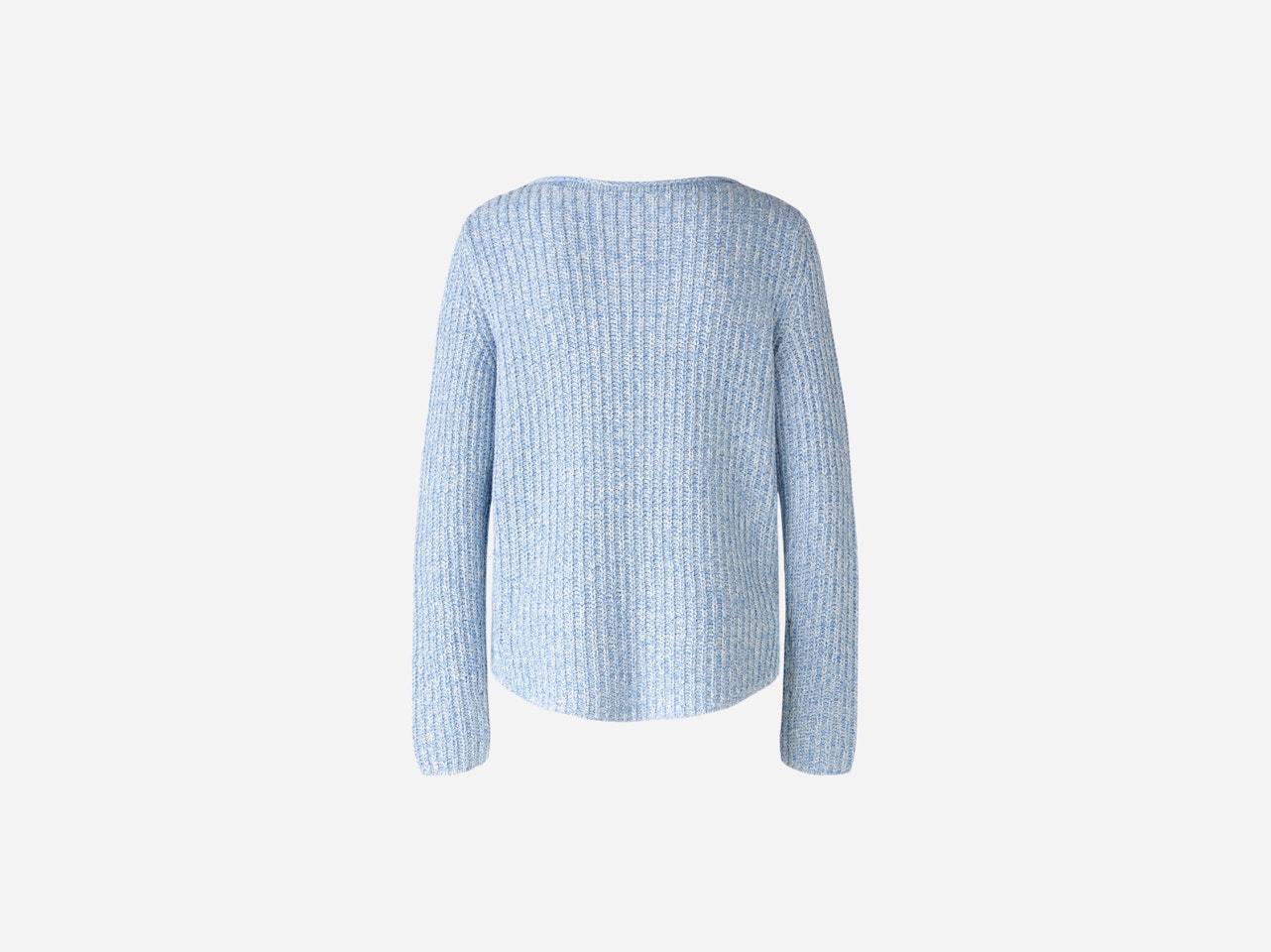 Bild 7 von Pullover Baumwollmischung in lt blue white | Oui