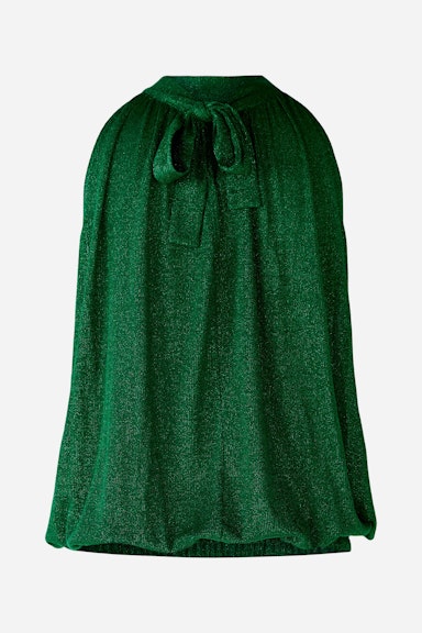Bild 2 von Top elastic viscose jersey with shiny yarn in green | Oui