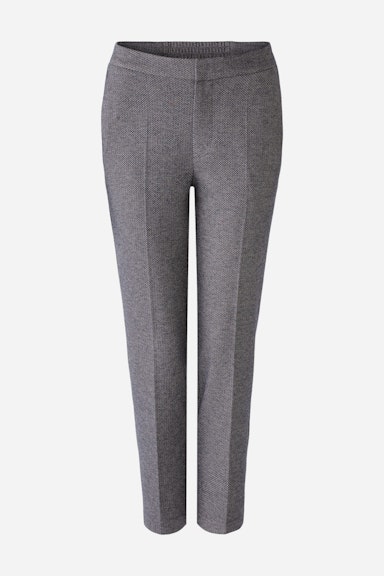 Bild 8 von Suit trousers heavy Jersey in grey blue | Oui