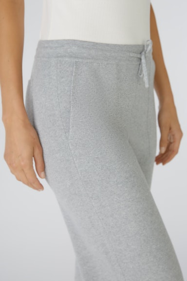 Bild 4 von Knitted trousers baumoll mixture in light grey | Oui