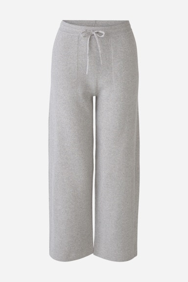 Bild 8 von Knitted trousers baumoll mixture in light grey | Oui