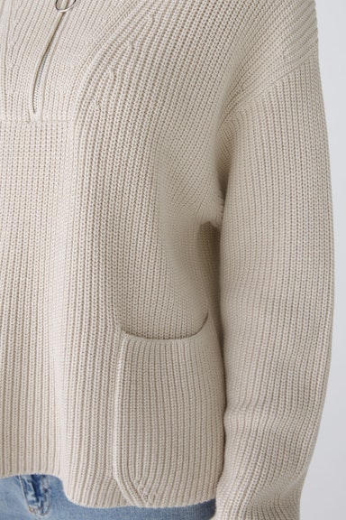 Bild 6 von Pullover 100% Baumwolle in light beige mel | Oui