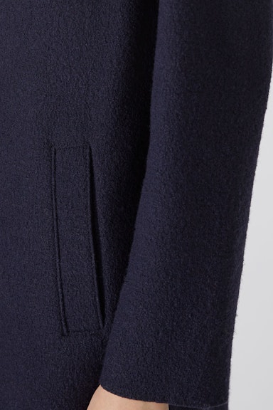 Bild 6 von MAYSON Coat boiled wool - pure new wool in darkblue | Oui