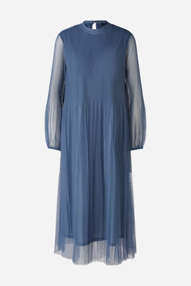 Bild 1 von Midi dress mesh pleated blind in vintage indigo | Oui