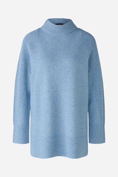 Bild 1 von Jumper wool blend with modal in sky blue | Oui