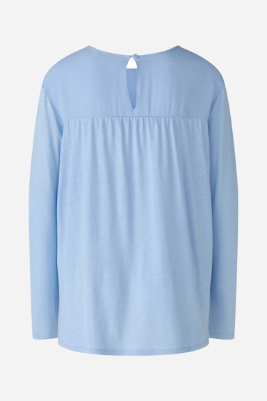 Bild 2 von Blouse shirt 100% viscose in bel air blue | Oui