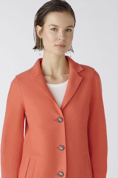 Bild 1 von MAYSON Coat boiled Wool - pure new wool in red | Oui